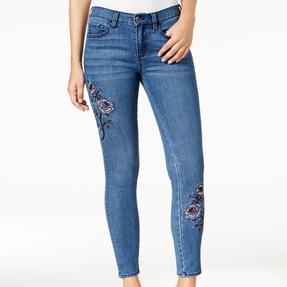 Buffalo David Bitton Denim - BUFFALO Ladies Embroidered Skinny Jeans Damsel 29